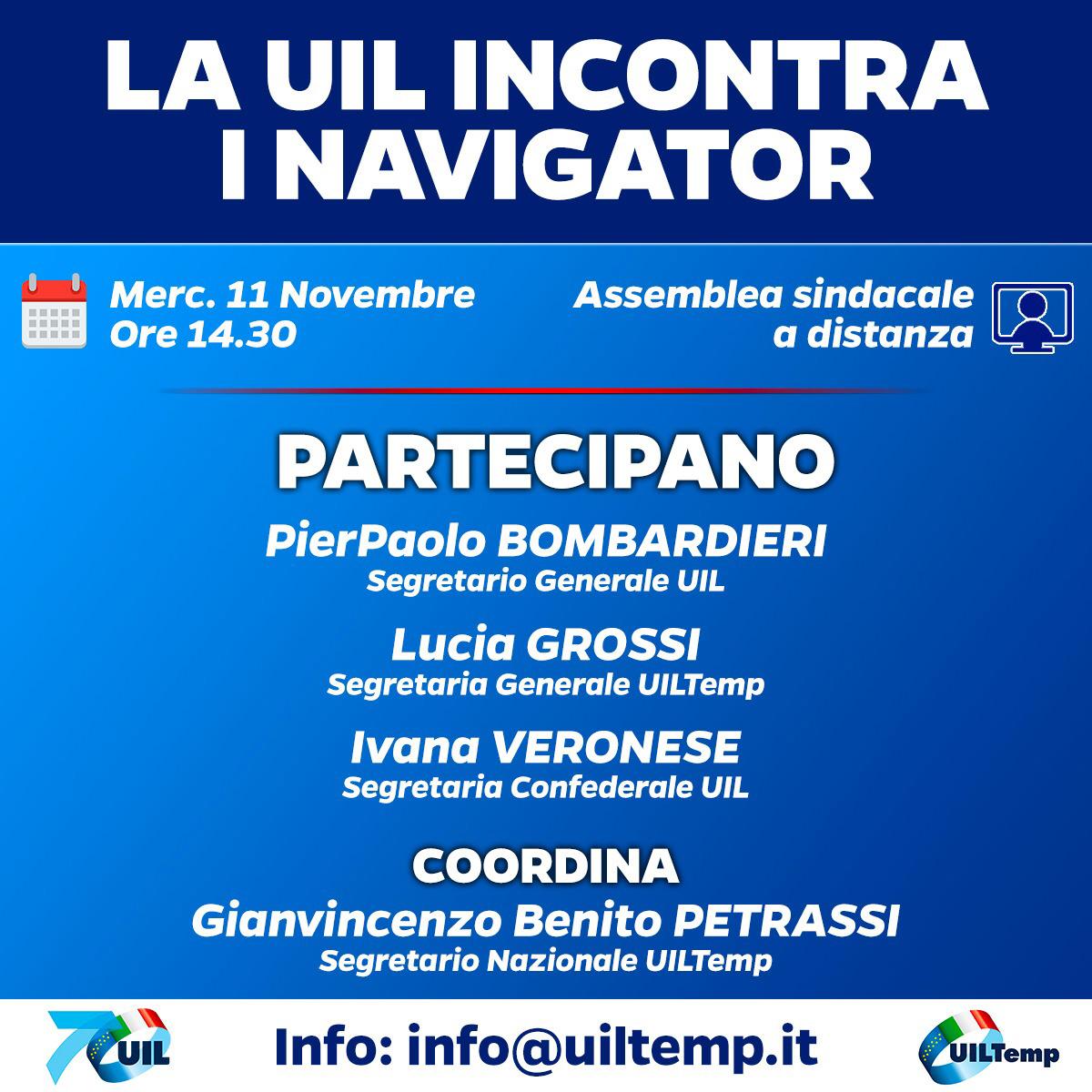 La UIL incontra i Navigator
