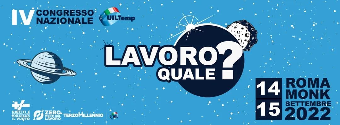 quarto congresso nazionale uiltemp 14 15 settembre 2022 roma