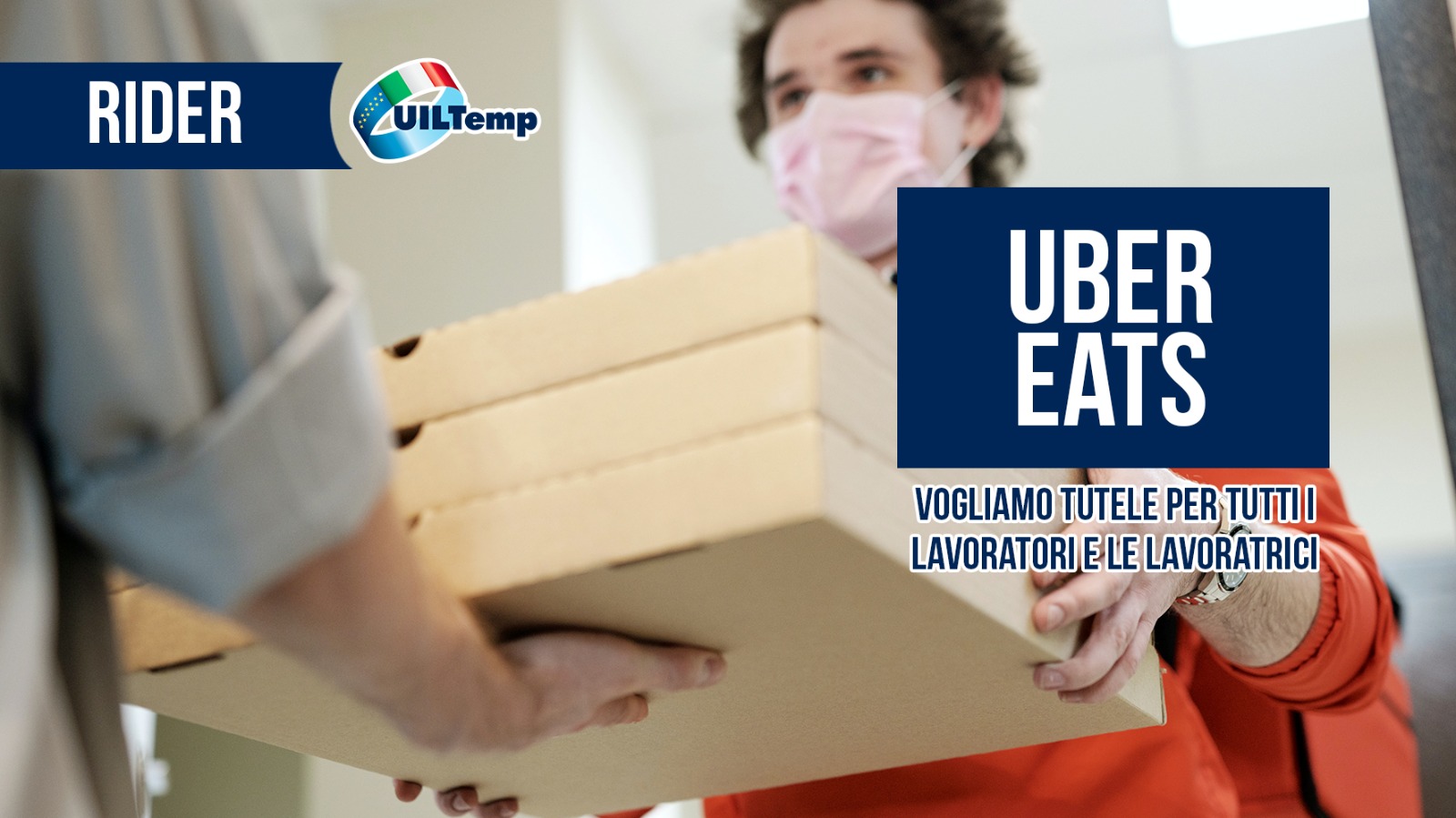 Uber Eats: vogliamo tutele per tutti i lavoratori