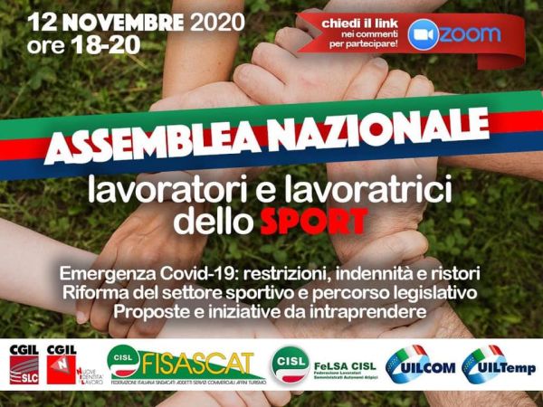 Assemblea Nazionale per le lavoratrici ed i lavoratori dello sport