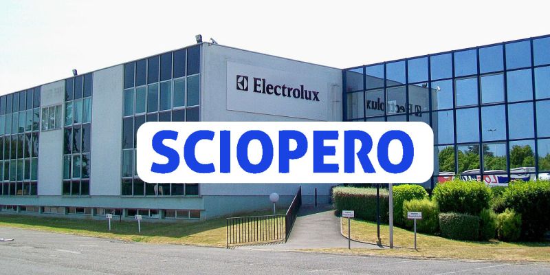 Adesione delle lavoratrici e dei lavoratori somministrate/i in missione presso Electrolux allo sciopero nazionale di 8 ore