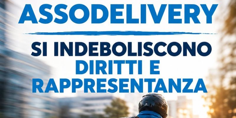 Riders, Carmelo Prestileo (UILTemp): "Grave la scelta di Assodelivery. Si indeboliscono diritti e rappresentanza"