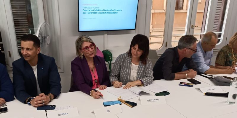 rinnovo CCNL somministrazione: