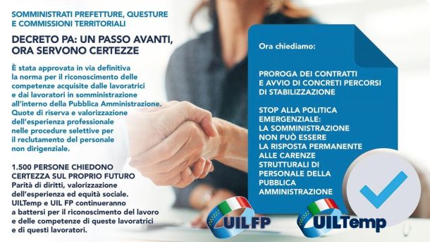Comunicato Lavoratrici e Lavoratori in Somministrazione Ministero dell’Interno