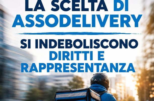 Riders, Carmelo Prestileo (UILTemp): "Grave la scelta di Assodelivery. Si indeboliscono diritti e rappresentanza"